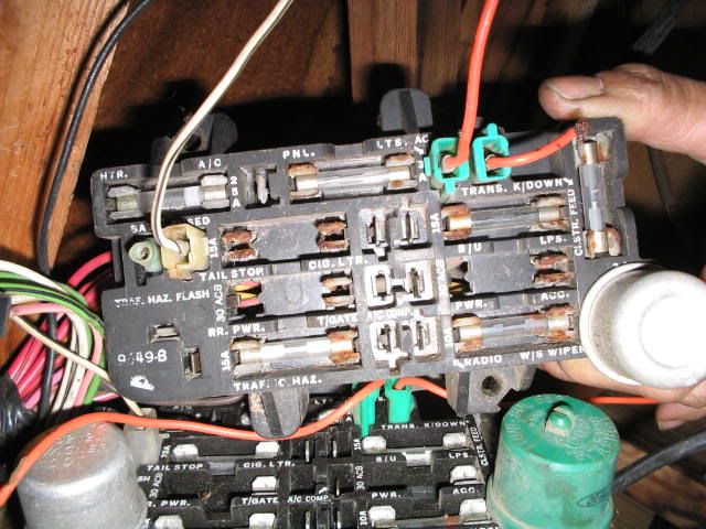 1976 CJ-5 Fuse Box - JeepForum.com